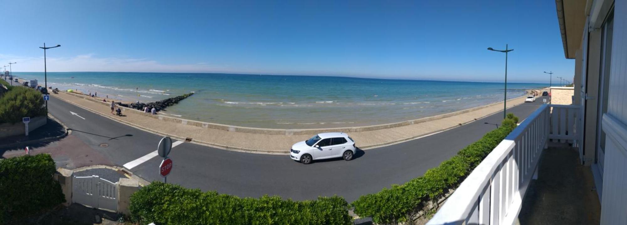 Vue Exceptionnelle En Front De Mer, 8 Personnes Ver-sur-Mer Exterior photo