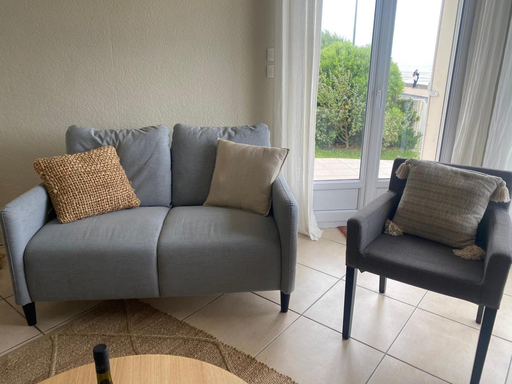 Vue Exceptionnelle En Front De Mer, 8 Personnes Ver-sur-Mer Exterior photo